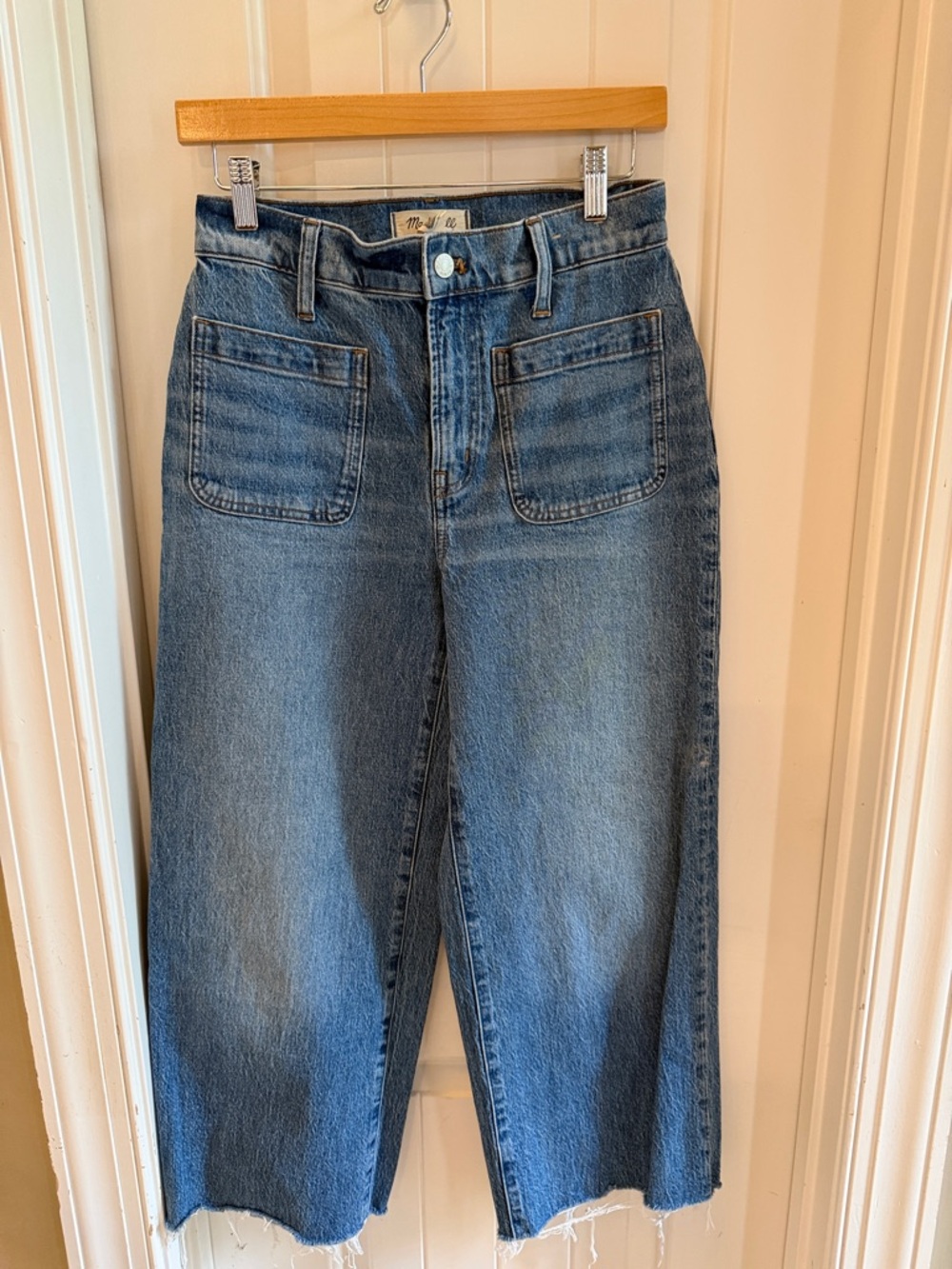 MADEWELL Perfect Vintage wide leg cropped jeans - Picture 2 of 7